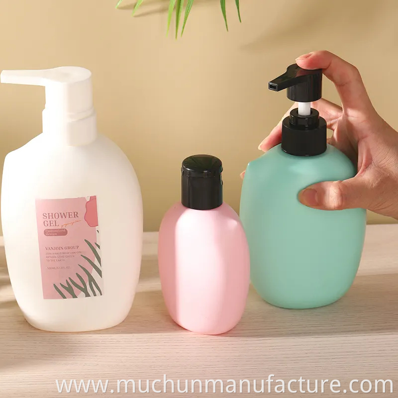 shampoo bottles